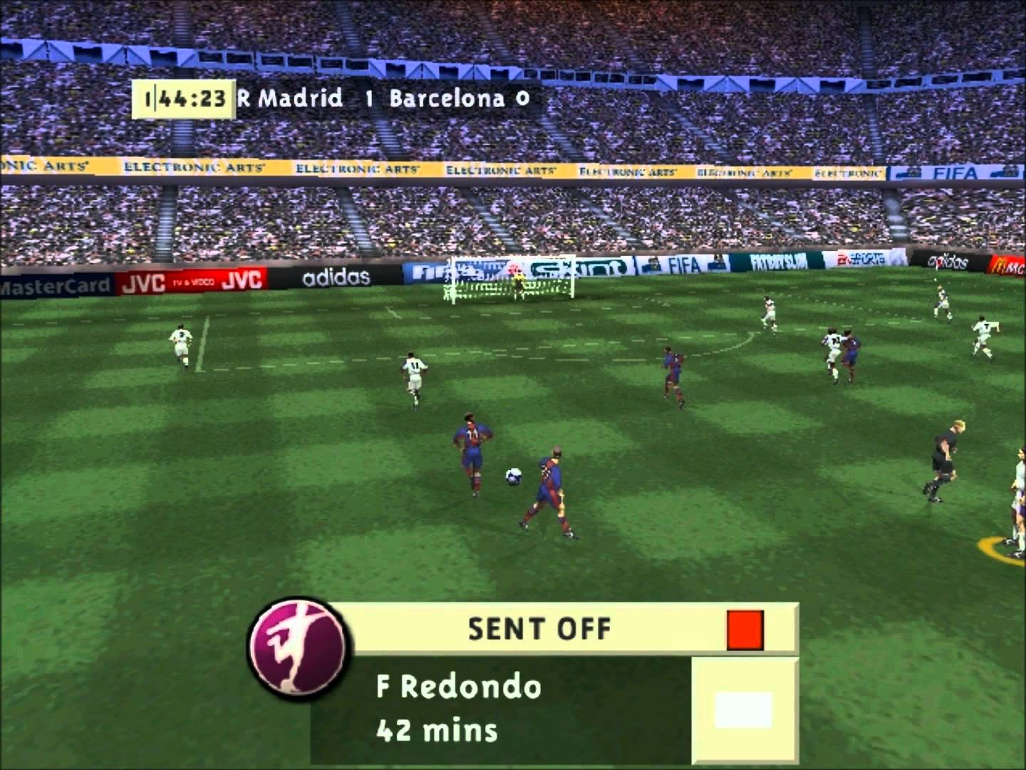 El Classico στο FIFA 1999.