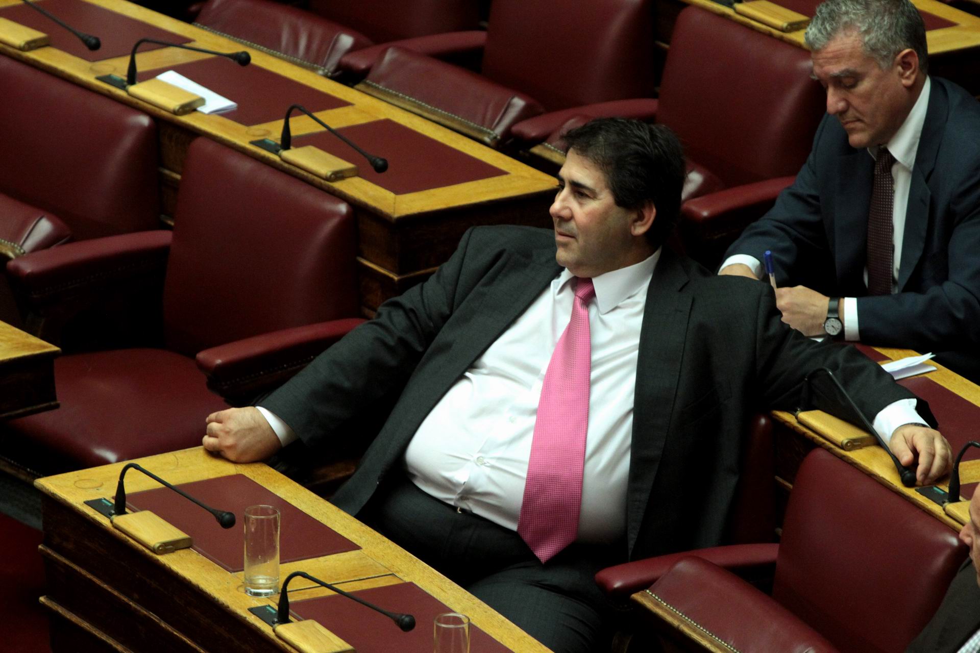 Ο μάγκας της Βουλής/ Φωτό: Παναγιώτης Τζάμαρος 