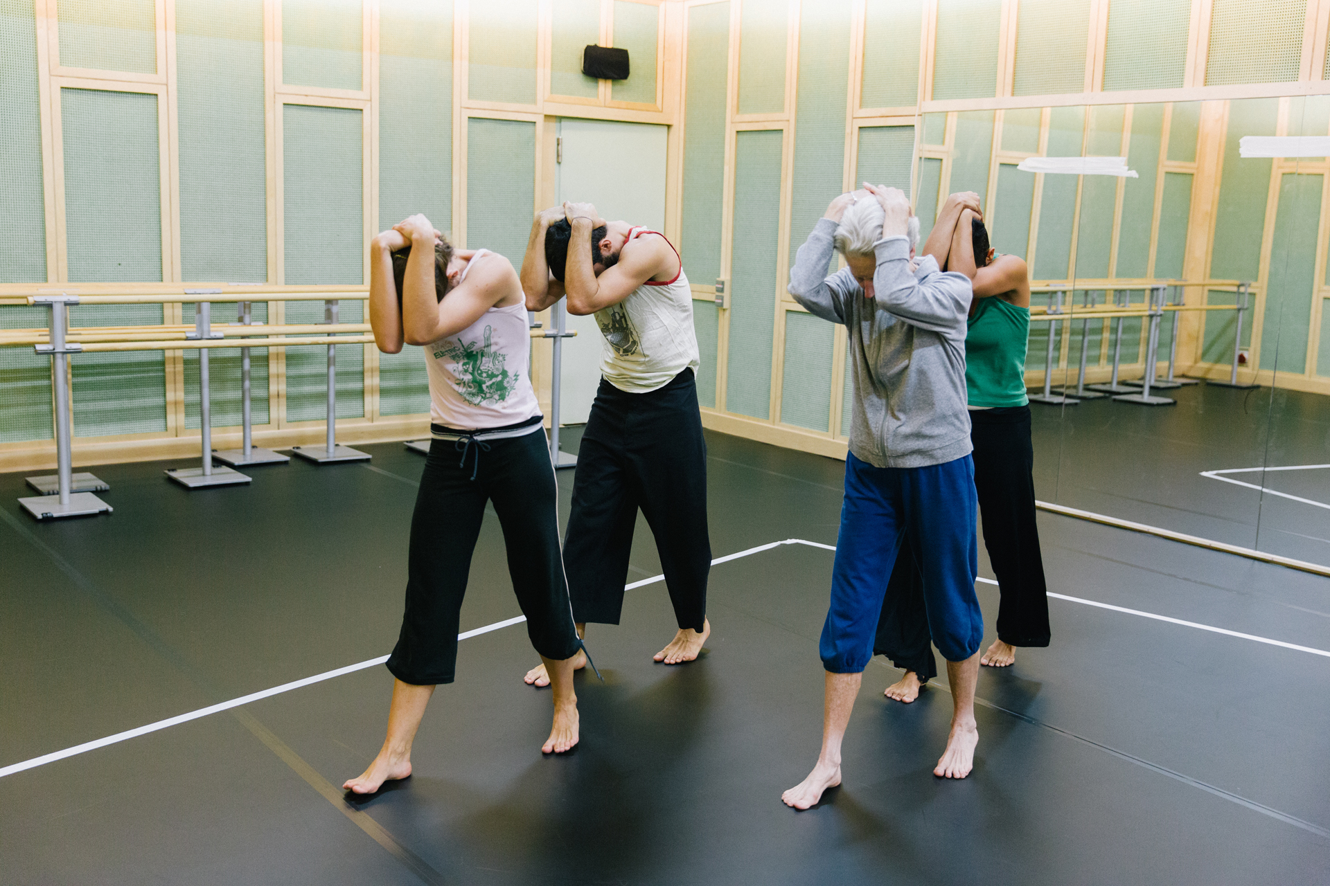 Πρόβα από την παράσταση της Μαριάννας Καβαλιεράτου/ Φωτό: Γιάννης Δρακουλίδης 