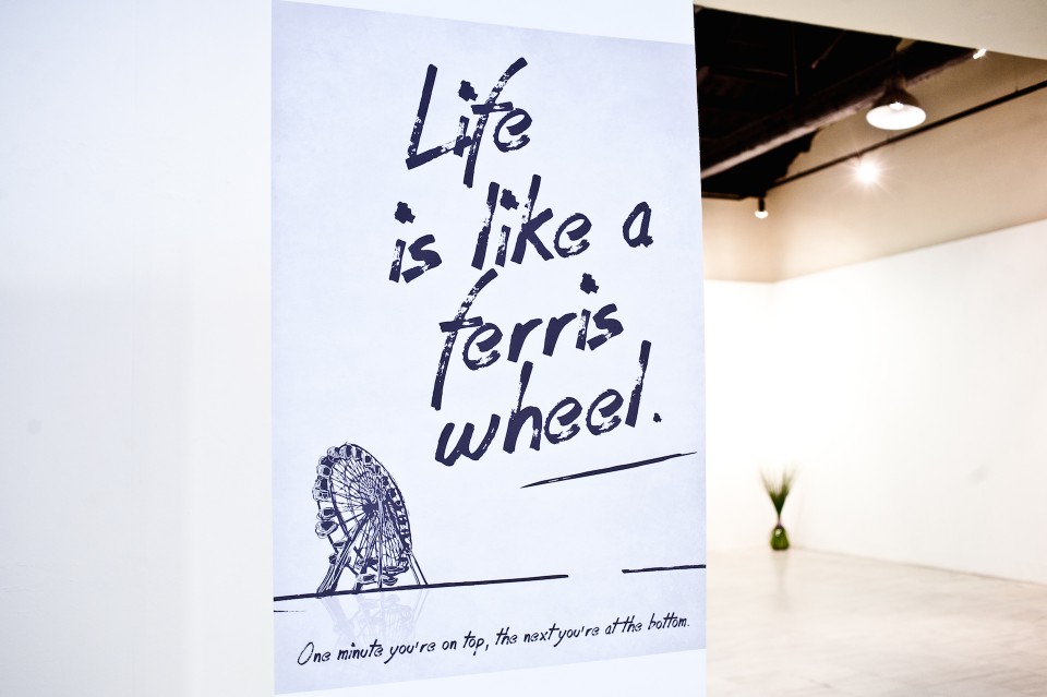 Exhibition Crisis is a greek word in Athens Greece / Εκθεση "κρίση είναι ελλήνικη λέξη