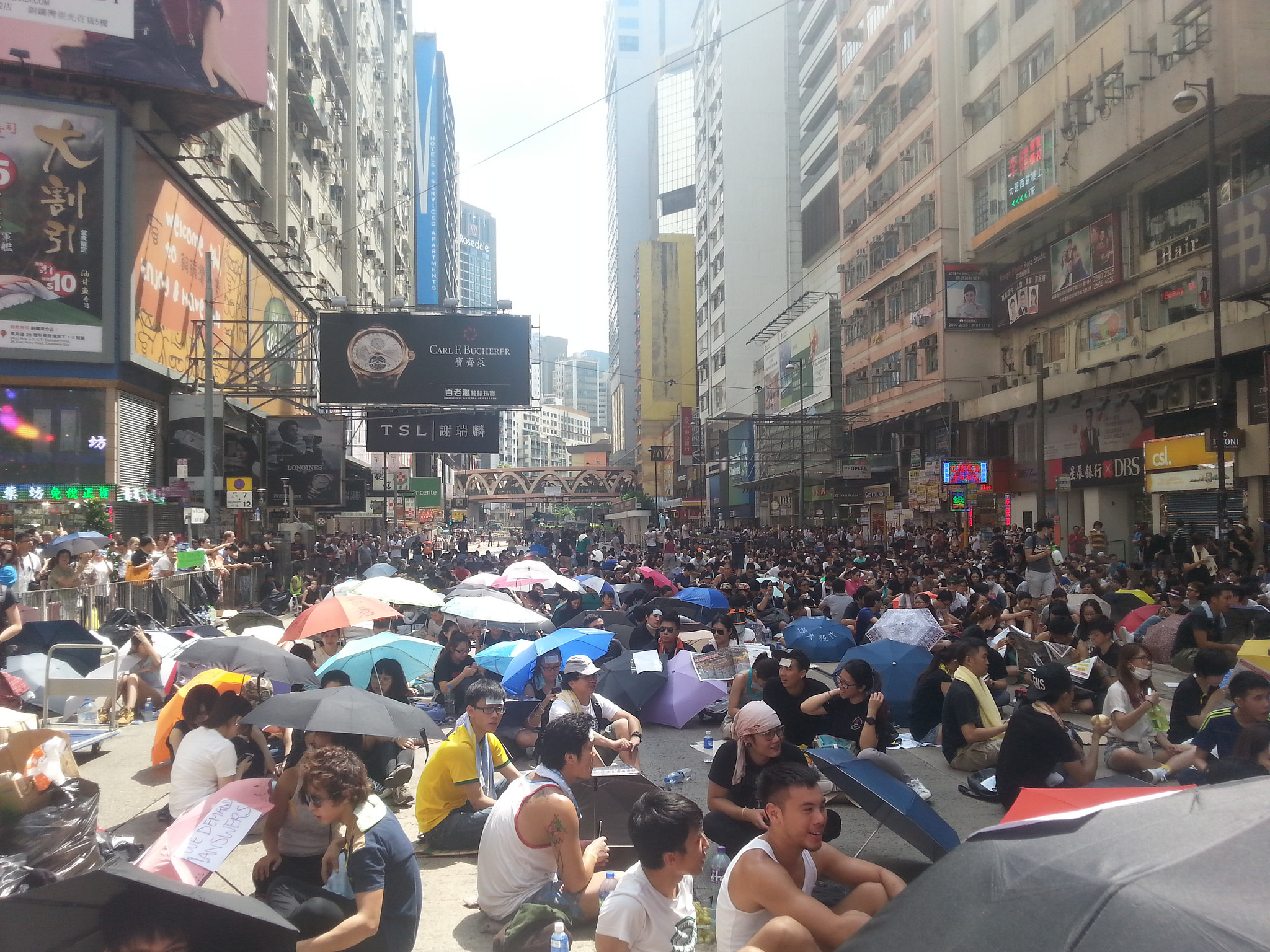 Οι διαδηλωτές στο Χονγκ Κονγκ φοβούνται καταστολή εν όψει εθνικής εορτής