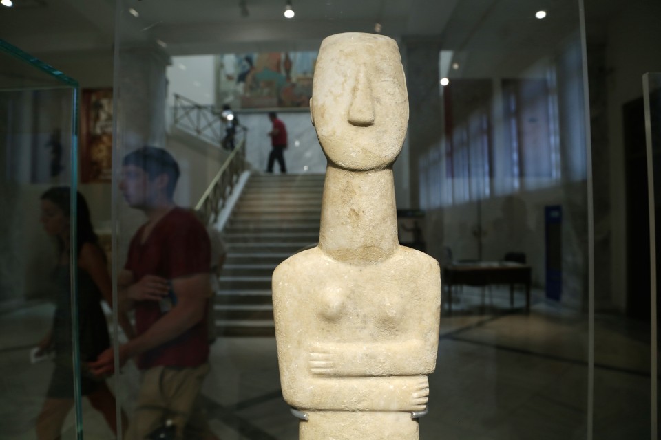Εθνικό Αρχαιολογικό Μουσείο αγαλμα ειδώλειο Επαναπατρισμός