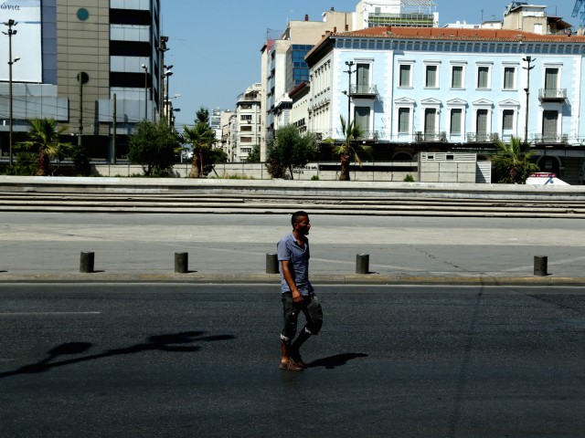 Δεκαπενταύγουστος στο κέντρο της  Αθήνας