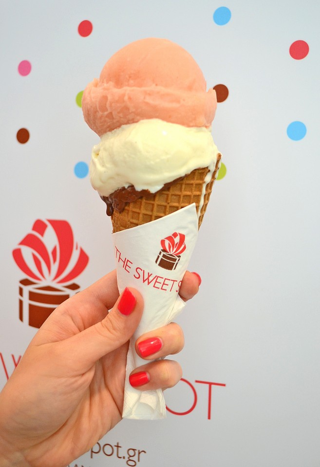 Χωνάκι παγωτό