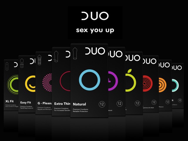 Βρείτε τις νέες συσκευασίες DUO στις παρακάτω φωτογραφίες και κερδίστε τα προφυλακτικά σας για έναν ολόκληρο μήνα!