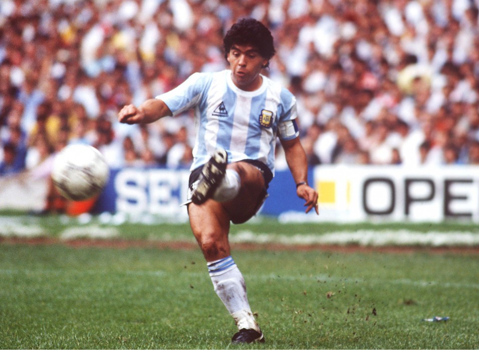 FUSSBALL : WM 1986 in MEXIKO , ARGENTINIEN - BELGIEN 2:0
