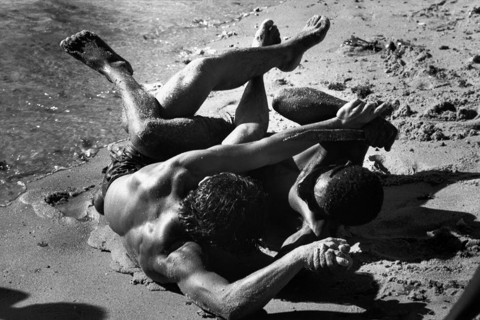 boys fighting @ Salvador de Bahia, Brazil (1967)