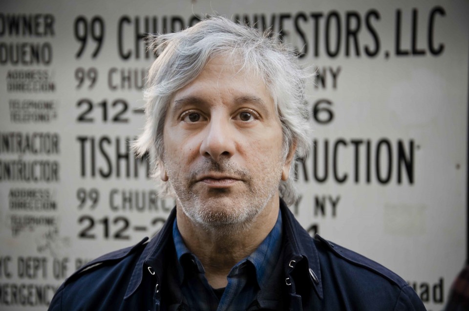 musician Lee Ranaldo, lower Manhattan.