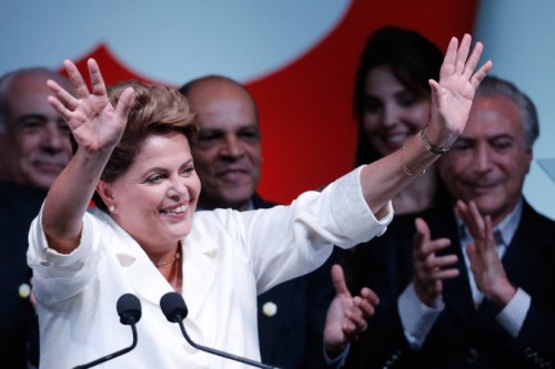 Η Ντίλμα Ρούσεφ επανεξελέγη πρόεδρος της Βραζιλίας