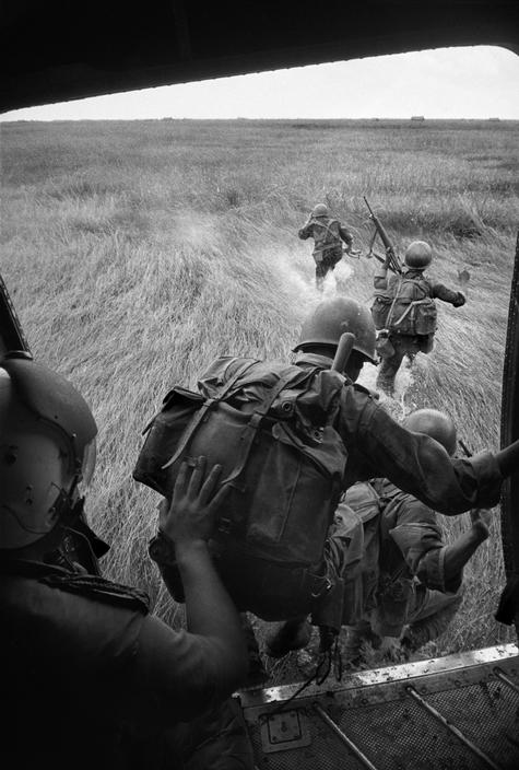 south vietnamese soldiers @ Mekong Delta, South Vietnam (1963)