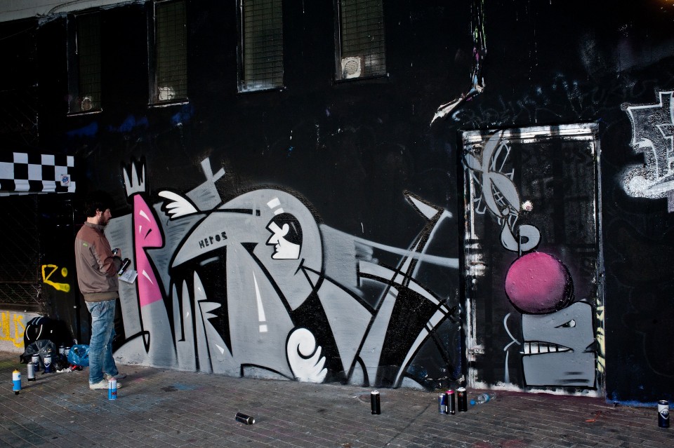 OLDSCHOOL MEETING GRAFFITI FESTIVAL στο Θέατρο Κάτω Από Τη Γέφυρα Φάληρο