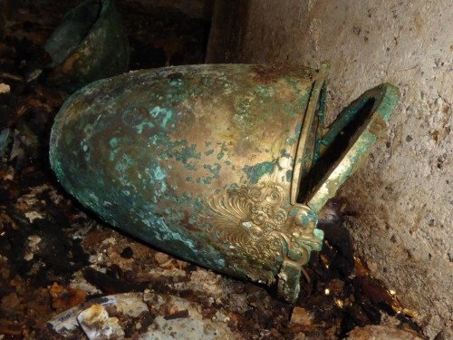 Εντυπωσιακό ευρήμα στον ασύλητο τάφο της Βεργίνας