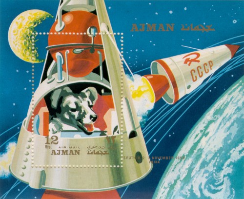 3/11/1957, Το πρώτο ζωντανό πλάσμα στο διάστημα είναι ένα σκυλί, η Λάικα