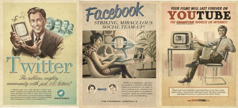  Μπορεί τα social media να έχουν μια δεκαετία που έχουν μπει στις ζωές μας, όμως αλήθεια, ποιος μπορεί να θυμηθεί την καθημερινότητά του πριν απ’ αυτά; Η εξοικείωσή μας μαζί τους είναι τέτοια που ο καθένας μας αισθάνεται πως τα χρησιμοποιεί… μια ζωή! Viva retro!