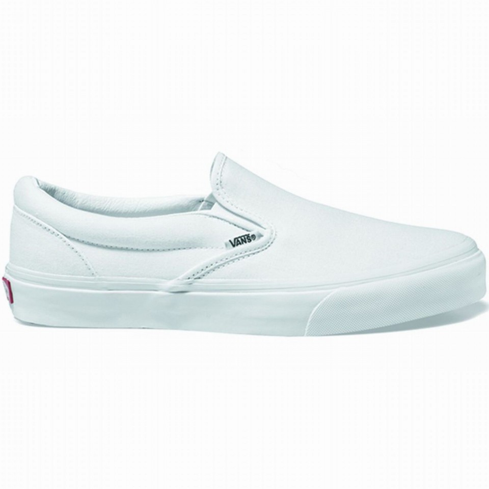 vans slip-on white