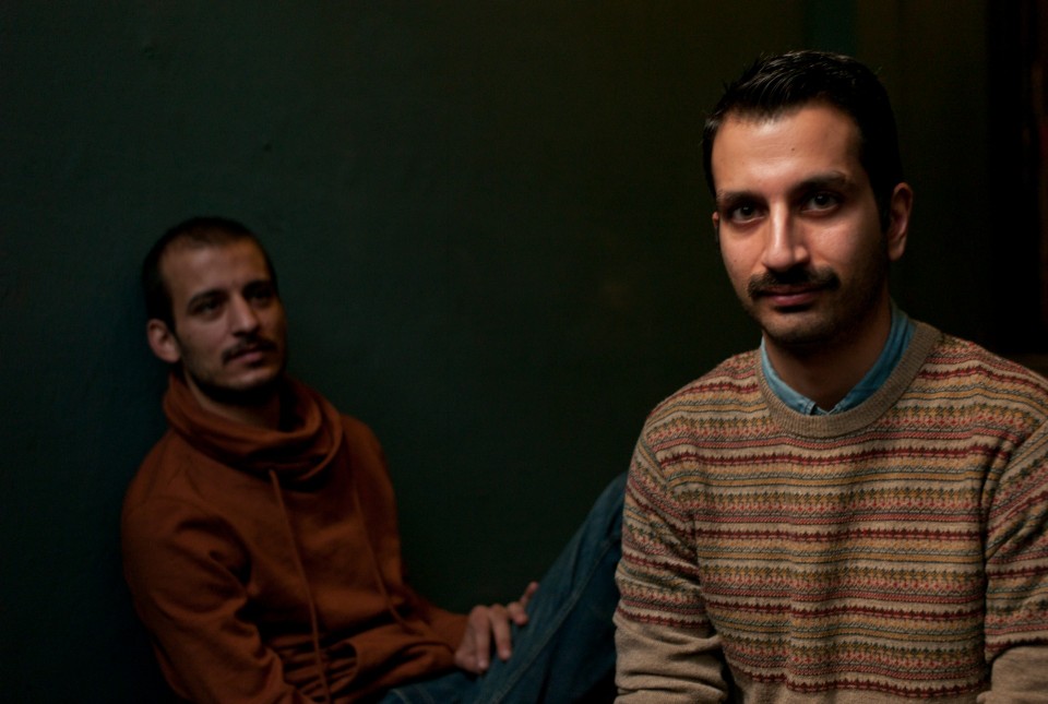 Ο Γεώργιος Ανδρουλάκης και ο Στέφανος Αχιλλέως, σε πρώτο πλάνο