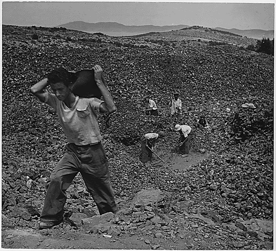 Ανθρακωρύχοι μεταξύ 1948-1955 (courtesy of DoS photos)