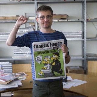 H Charlie Hebdo «αποχαιρέτησε» τον Σαρμπ