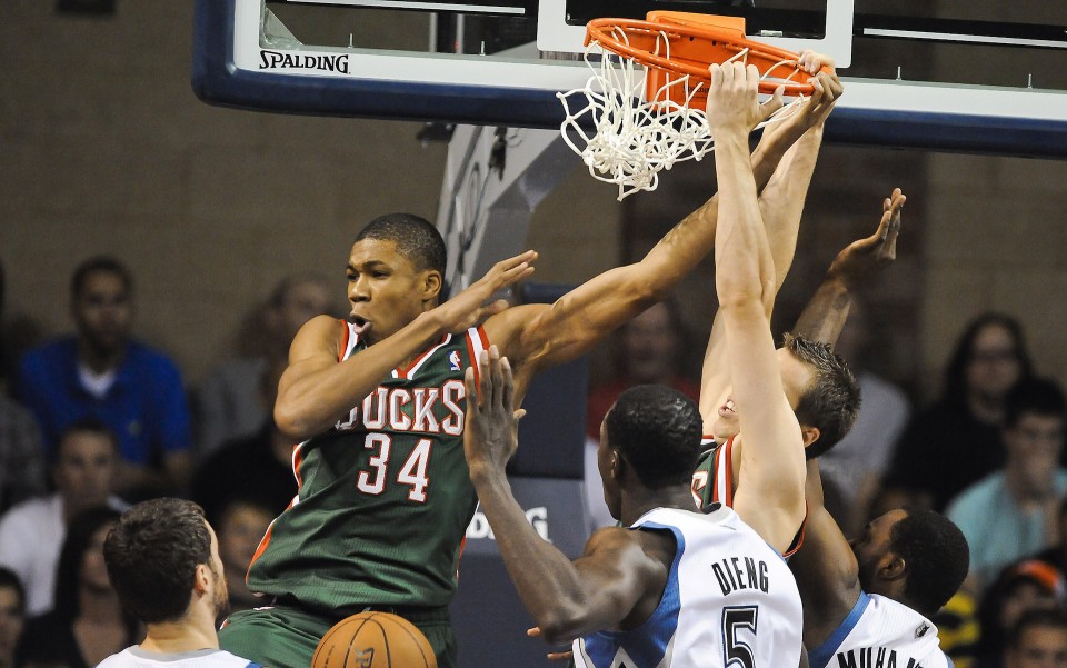 Giannis Antetokounmpo  Gorgui Dieng