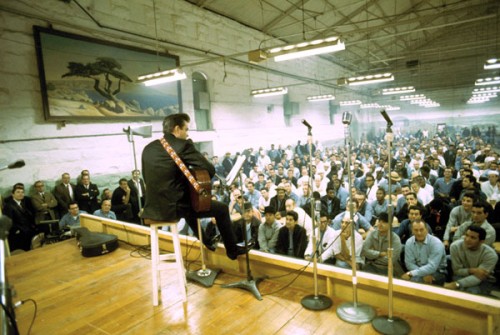 13/1/1968, ο Johnny Cash παίζει μπροστά σε φυλακισμένους