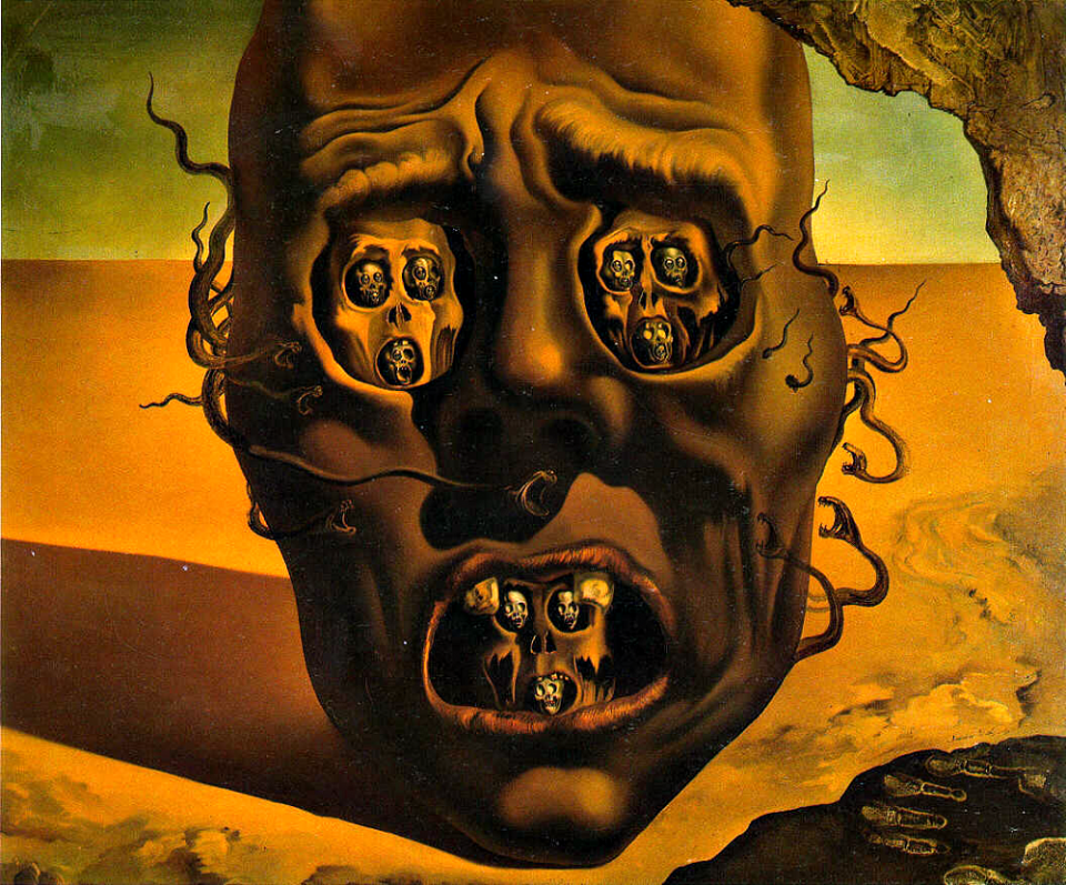 the-visage-of-war-salvador-dali