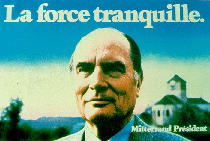 Η αφίσα του Φρανσουά Μιτεράν που... έκλεψε ο Ανδρέας Παπανδρέου