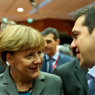 Tηλεδιάσκεψη Τσίπρα, Μέρκελ και Ολάντ