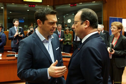 Ολάντ: Ευρώ ή πιθανό Grexit το δημοψήφισμα