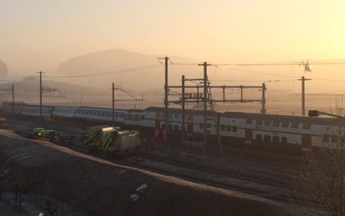Σύγκρουση τρένων με τραυματίες βόρεια της Ζυρίχης