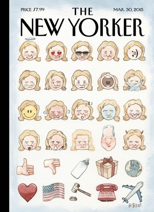 Πόσα emoji μπορούν να γίνουν με τη φάτσα της Hillary Clinton;