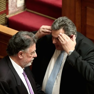 Πάνος Καμμένος: «Όποιος δεν αντέχει τον πόλεμο, φεύγει».