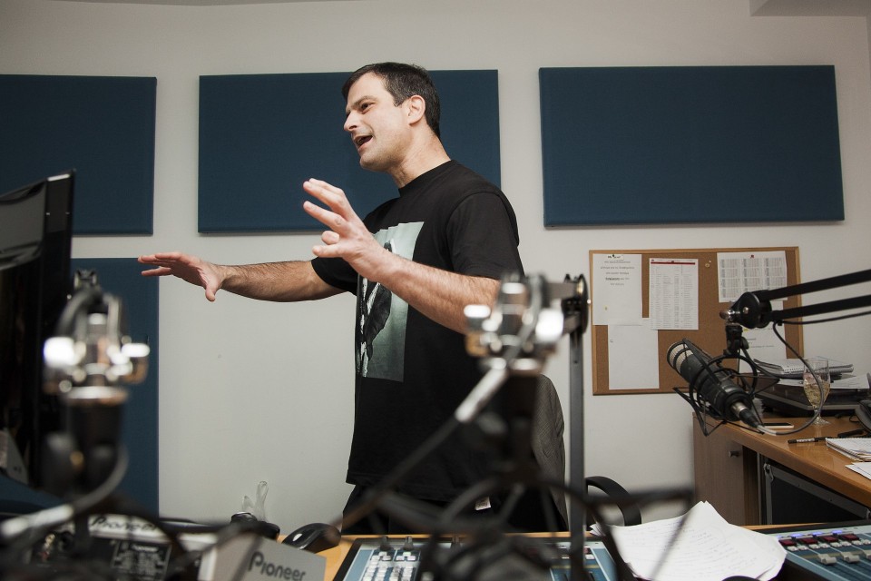 Manolis Oikonomou,Radio Producer,March 2015