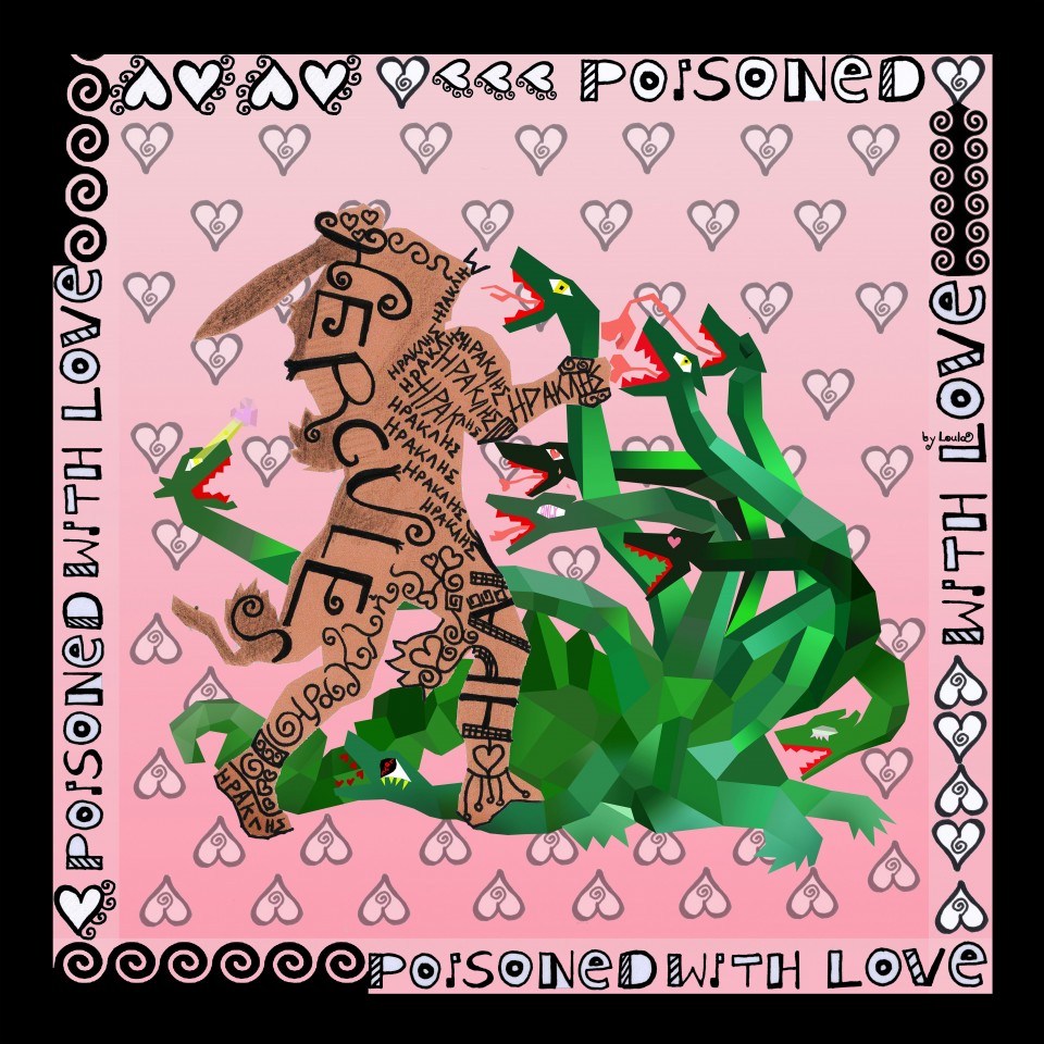 Silk Shawl by Loula Leventi