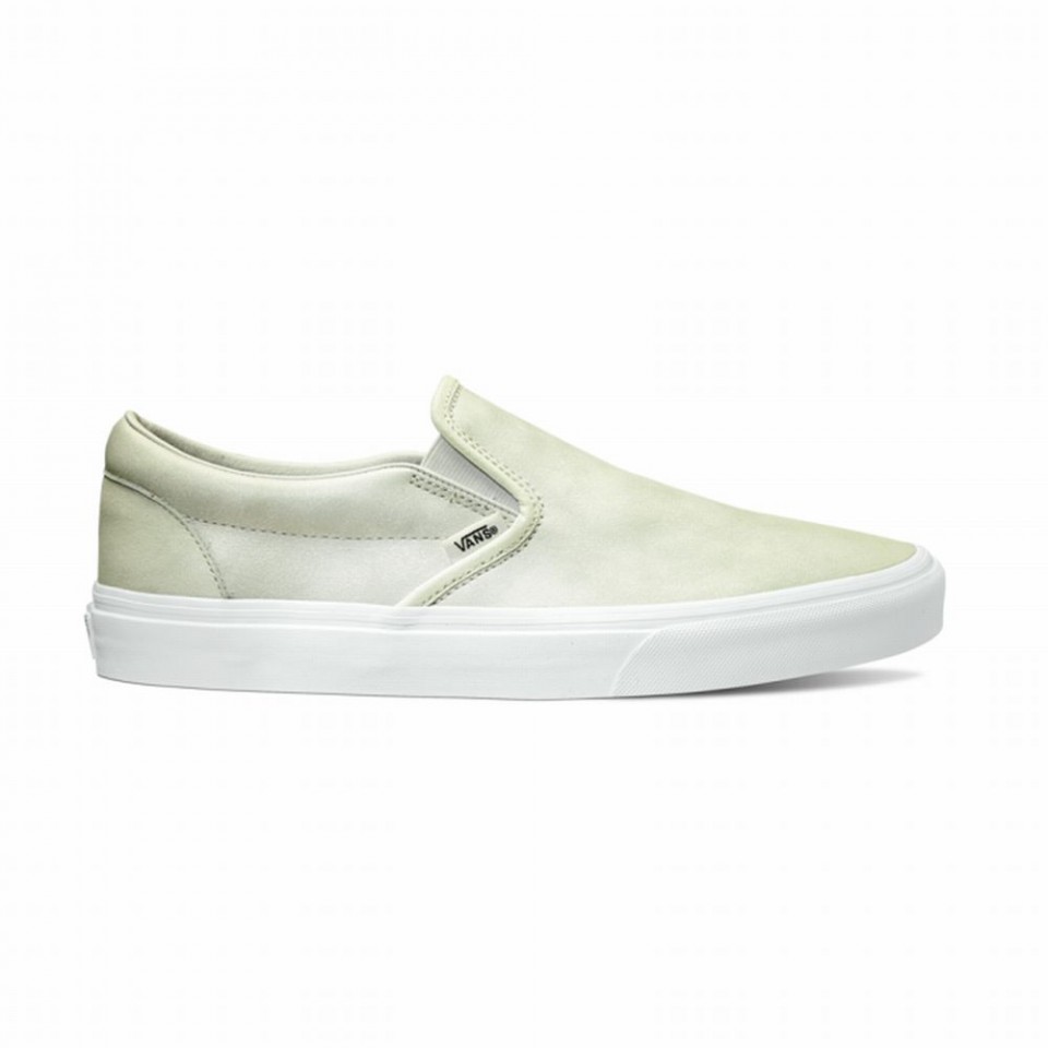 Slip-On white blac de blanc