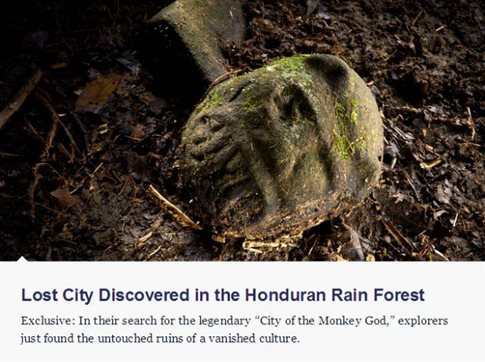 Αρχαιολόγοι ανακάλυψαν στις ζούγκλες της Ονδούρα τα αστικά κατάλοιπα ενός εξαφανισμένου αρχαίου πολιτισμού