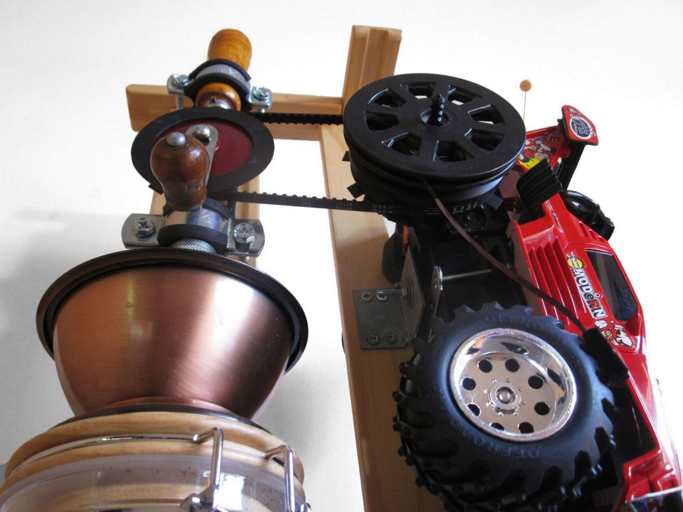 Tele Coffee Grinder, Μαύρα Λάζαρη, Ελλάδα. 2014