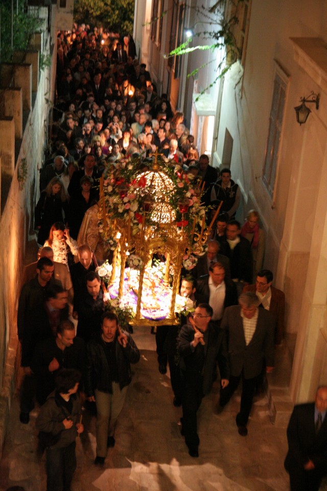 Επιτάφιος στη Σύρο. 