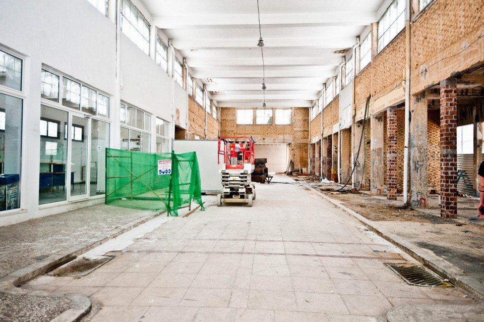 Το εσωτερικό της αγοράς. 