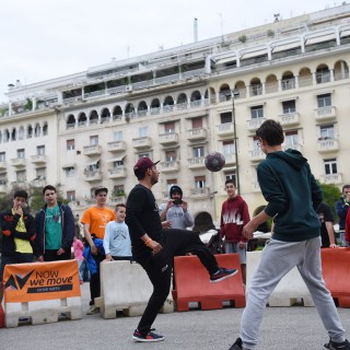 Τέσσερις Δανοί ποδοσφαιριστές έμαθαν στη Θεσσαλονίκη τα μυστικά του Panna