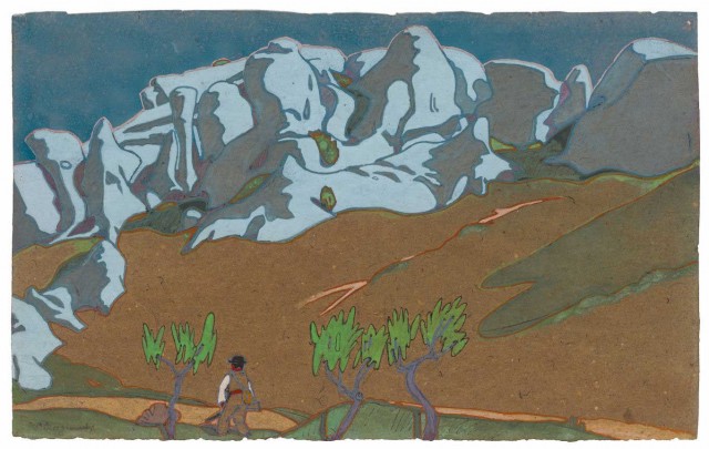 Απόψε τα εγκαίνια της έκθεσης του ζωγράφου Νίκου Δραγούμη (1874-1933) στο Μέγαρο Εϋνάρδου