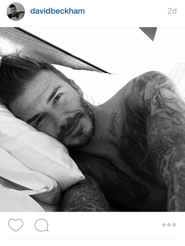 Ο David Beckham «βούλιαξε» το instagram