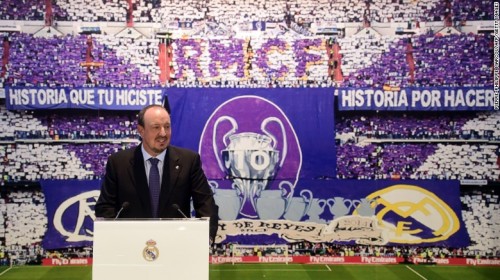 O Ράφα Μπενίτεθ νέος προπονητής της Ρεάλ Μαδρίτης