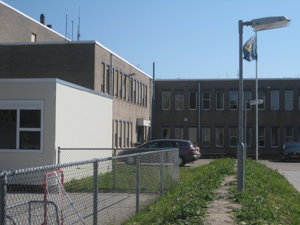 Το κέντρο υποδοχής μεταναστών COA στο Katwijk.