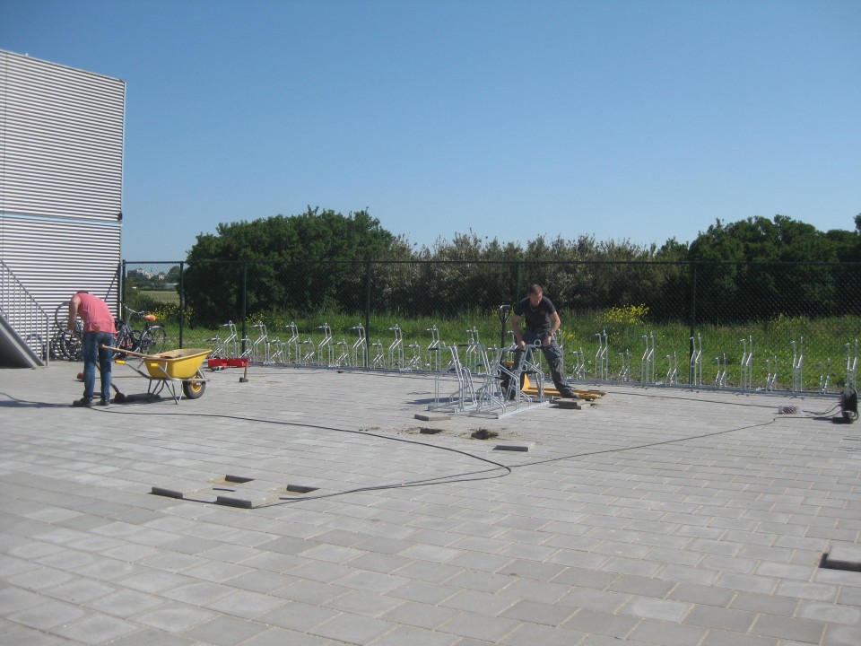 Εργασίες τελούνται συνεχώς στον χώρο βελτιώνοντας τις εγκαταστάσεις. 