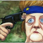 H Μέρκελ αυτοκτονεί με σφαίρα τον Τσίπρα