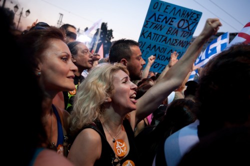 Το 85% των ψηφοφόρων του ΣΥΡΙΖΑ επέλεξε το ΌΧΙ στο σημερινό δημοψήφισμα