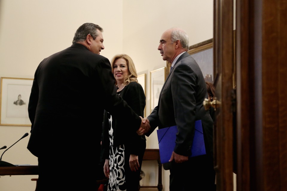 Meeting of political party leaders  / Συμβούλιο των Πολιτικών Αρχηγών