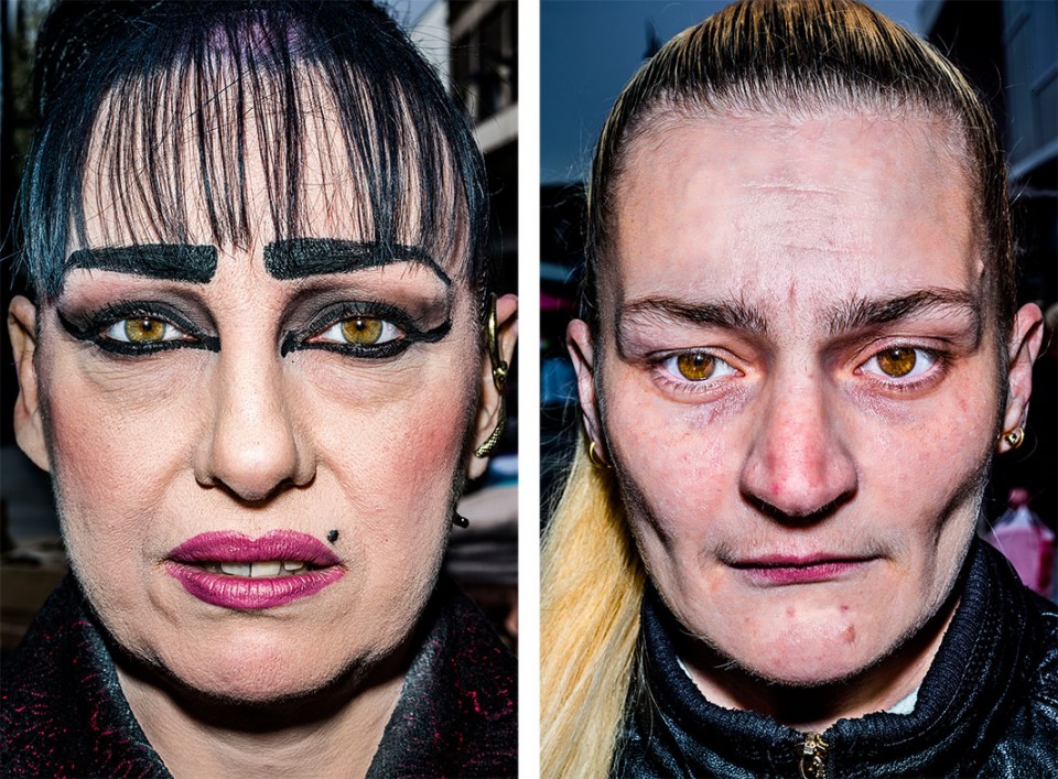 Αριστερά: Ντέπι, Γουέστ Μπρόμγουιτς, Μεγάλη Βρετανία. Δεξιά: Μάντι, Γουέστ Μπρόμγουιτς, Μεγάλη Βρετανία