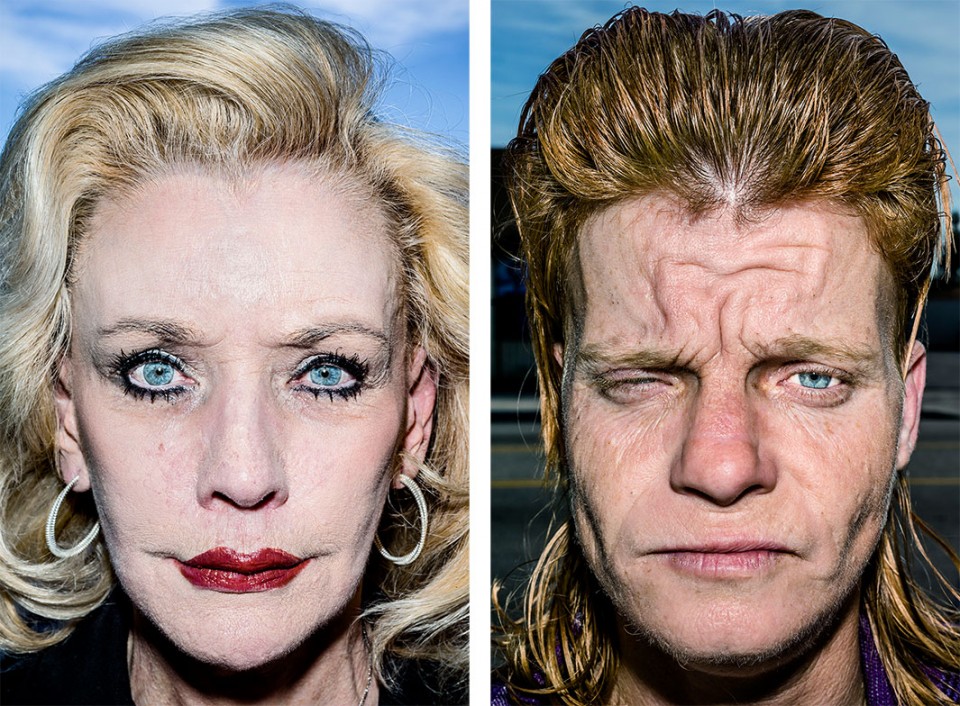 Αριστερά: Ντόνα, Λας Βέγκας, Νεβάδα, ΗΠΑ. Δεξιά: Σέρι, Λος Άντζελες, Καλιφόρνια, ΗΠΑ.