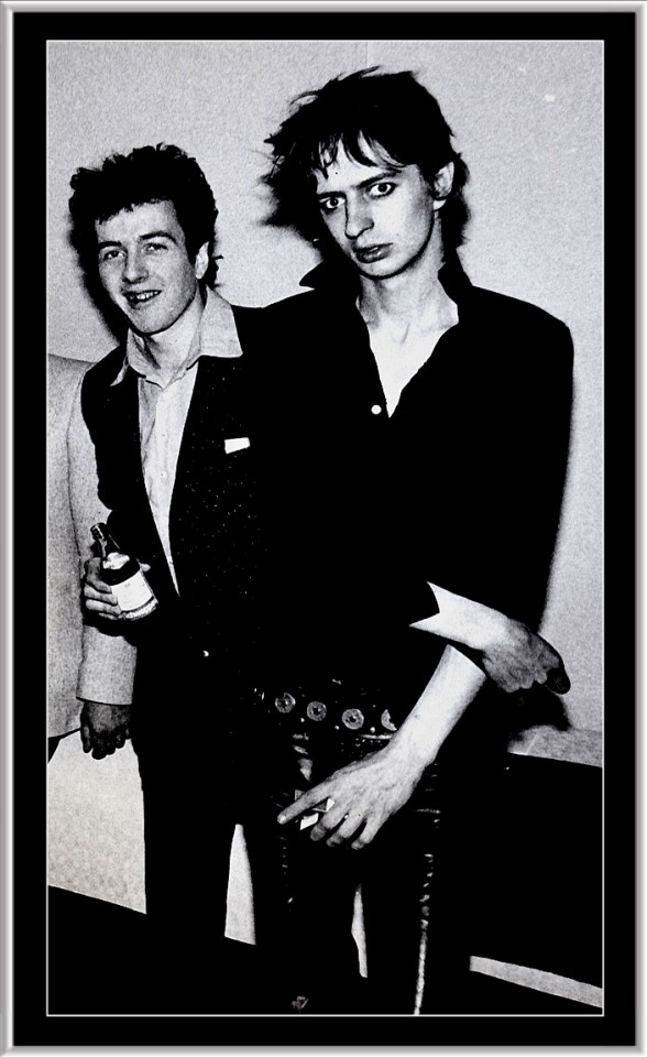 Joe Strummer & Nick Kent: Brothers from a different mother.